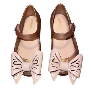 Mini Melissa Ultragirl Bow Jelly Flats